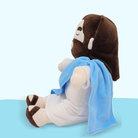 Peluche de Jesús que respira