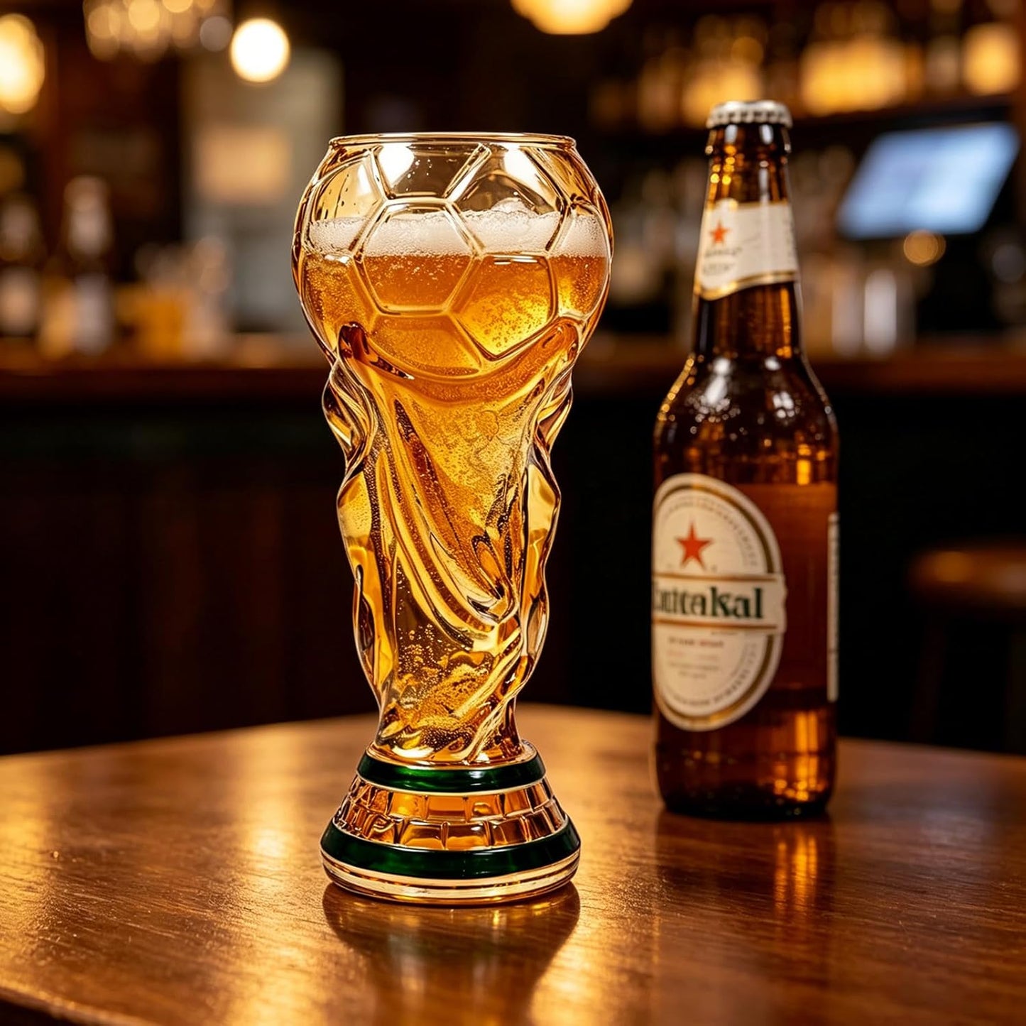 Vaso de Cerveza Balón de Oro