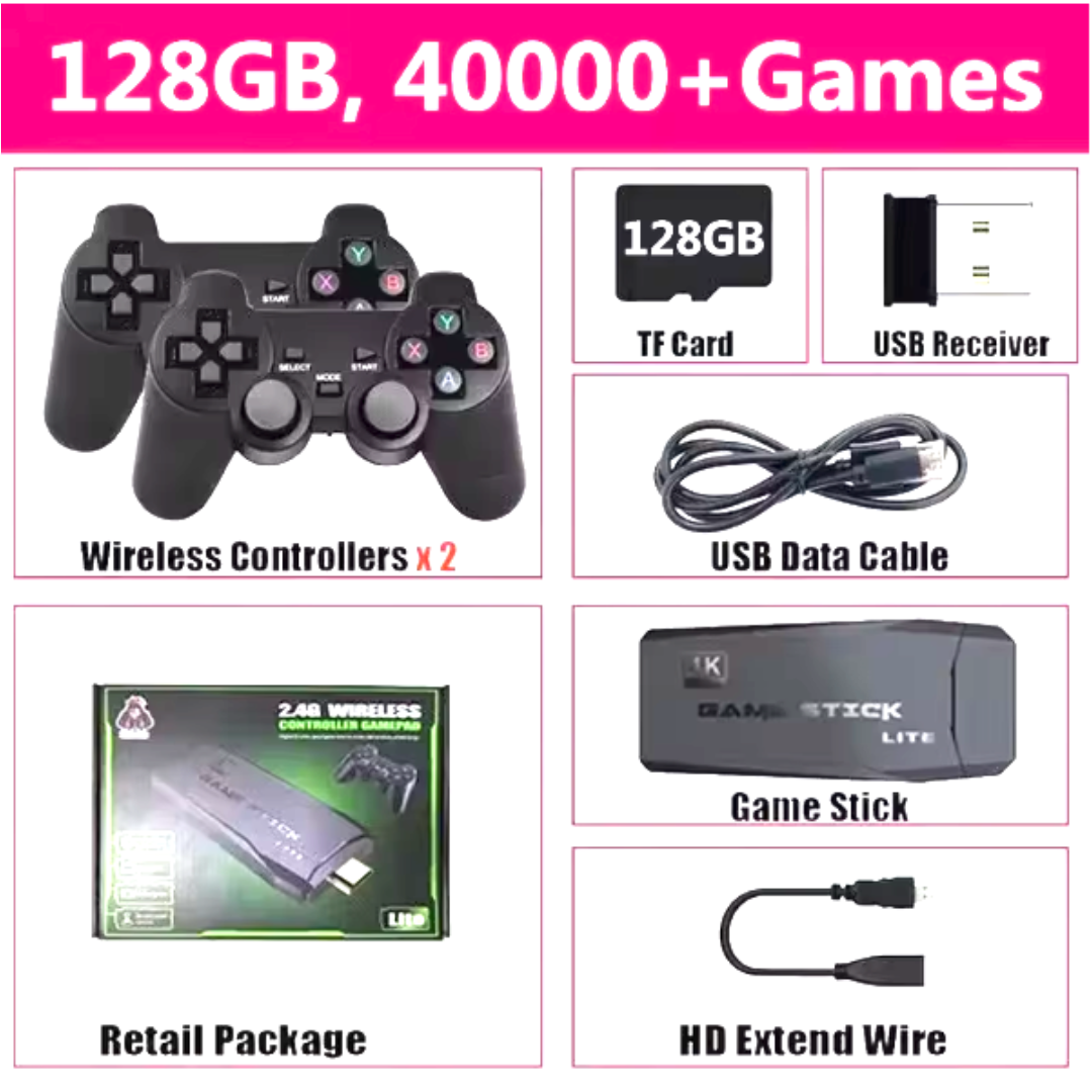 La Original Consola de juegos Retro portátil 4k 90s