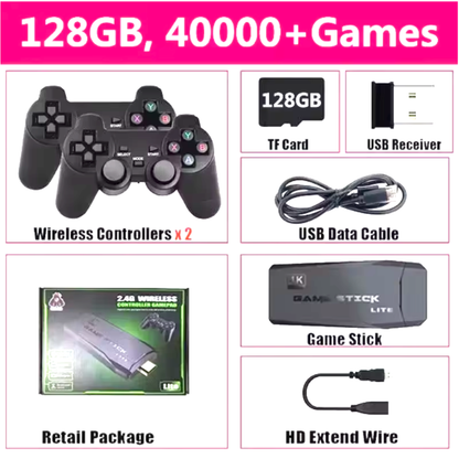 La Original Consola de juegos Retro portátil 4k 90s